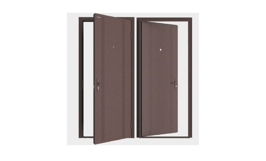 Stalowe drzwi zewnętrzne 101mm od Doorhan 