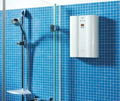 Podgrzewacz przepływowy CBX 11..13 (elektroniczny)