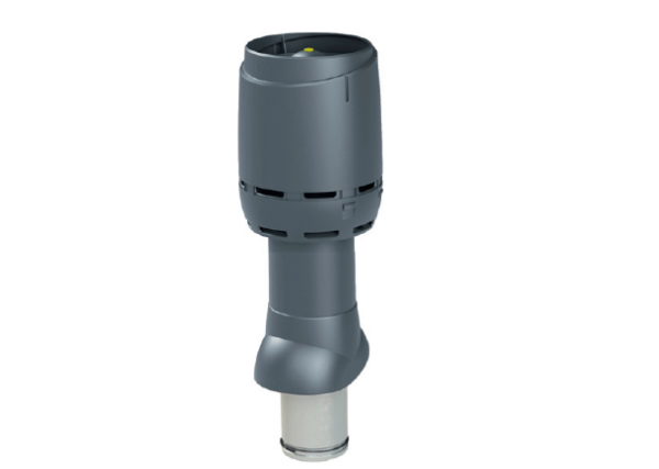 Kominek wentylacyjny VILPE FLOW 125/IS/500 szary