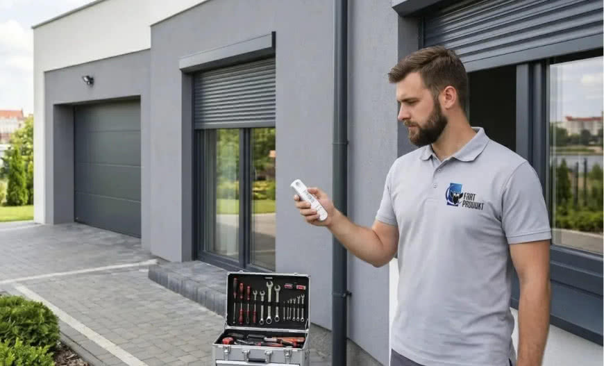 Serwis rolet i bram garażowych – od pomiaru po naprawę usterek