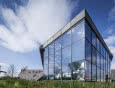 Muzeum Lotnictwa Polskiego w Krakowie ze szkłem SunGuard SN 70/41 firmy Guardian