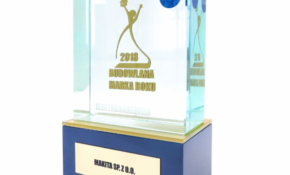 Złota Budowlana Marka Roku 2018 dla Makita w kategorii Elektronarzędzia