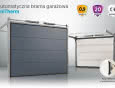 Panel INNOVO o grubości 60 mm w bramie UniTherm marki WIŚNIOWSKI 